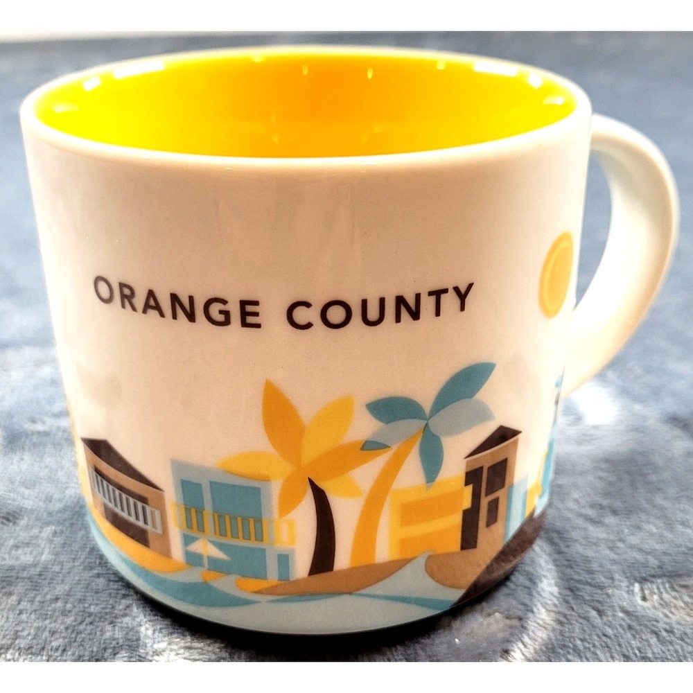 Starbucks 2014 Orange County You Are Here Collection Mug Perfect